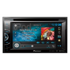 Multimídia DVD Pioneer, Double-Din Painel Display Touch VGA de 6.1", MIXTRAX, Bluetooth e Controle USB Direto para iPod/iPhone e Determinados Telefones com Android 